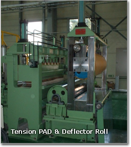 Tension PAD & Deflector Roll